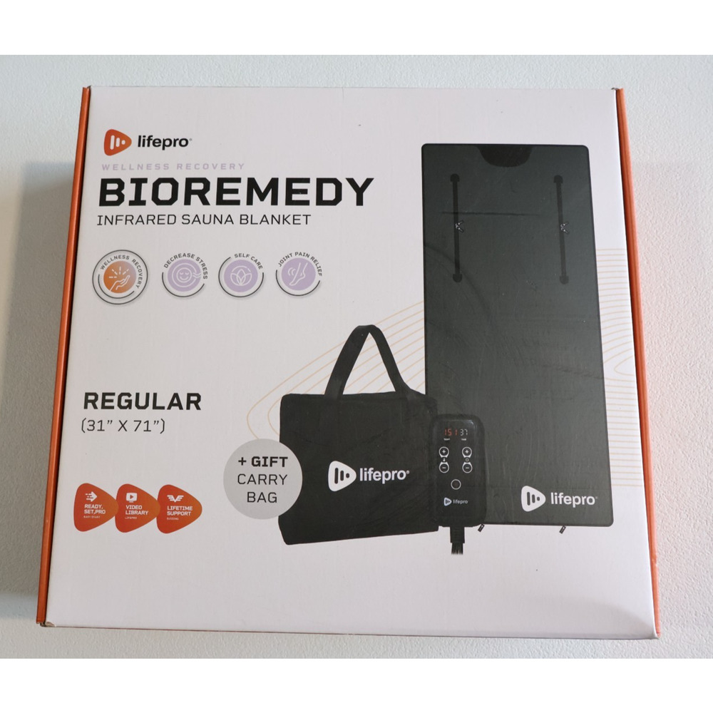 LifePro Bioremedy Infrared Sauna Blanket / New Remote Version / New Open Box 2